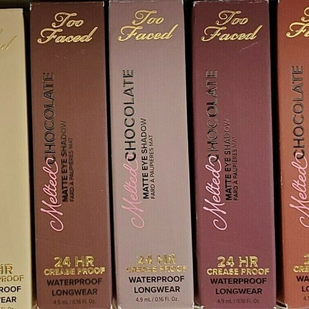 Too Faced Tirami-Sue Me Melted Chocolate Liquid Matte Eye Shadow NIB